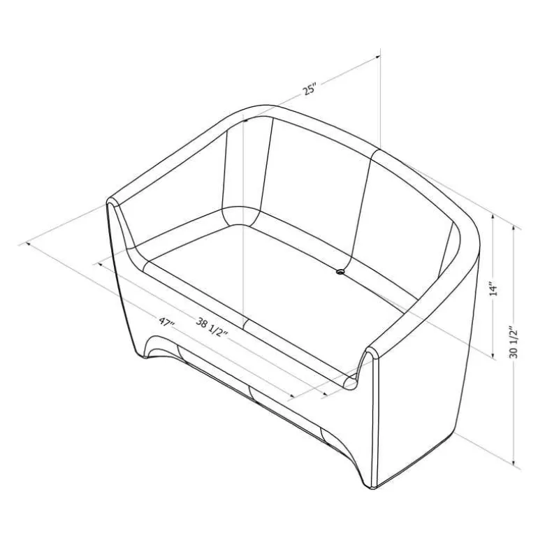 Outdoor Loveseat