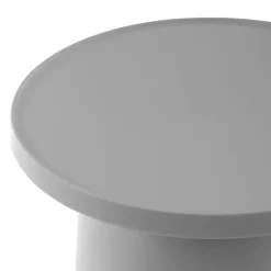 Outdoor Resin Accent Table - Grey