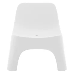 Outdoor Resin Stackable Seat - White