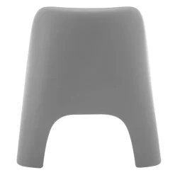 Outdoor Resin Stackable Seat - Grey