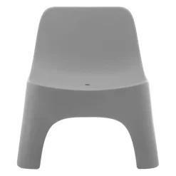 Outdoor Resin Stackable Seat - Grey