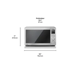 PANASONIC Microwave Stainless  20" NNSD47QS