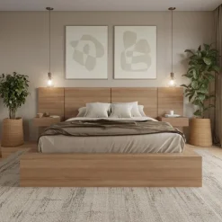 4-Piece King Bed Set (78") - Nexera