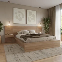 4-Piece King Bed Set (78") - Nexera
