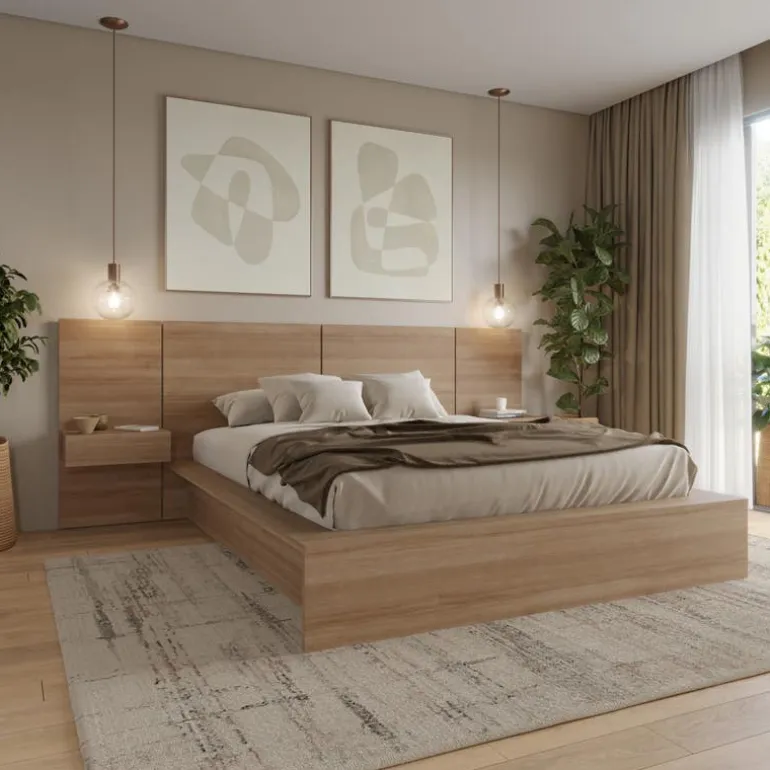 4-Piece King Bed Set (78") - Nexera