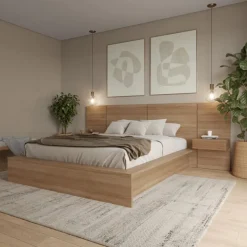 4-Piece King Bed Set (78