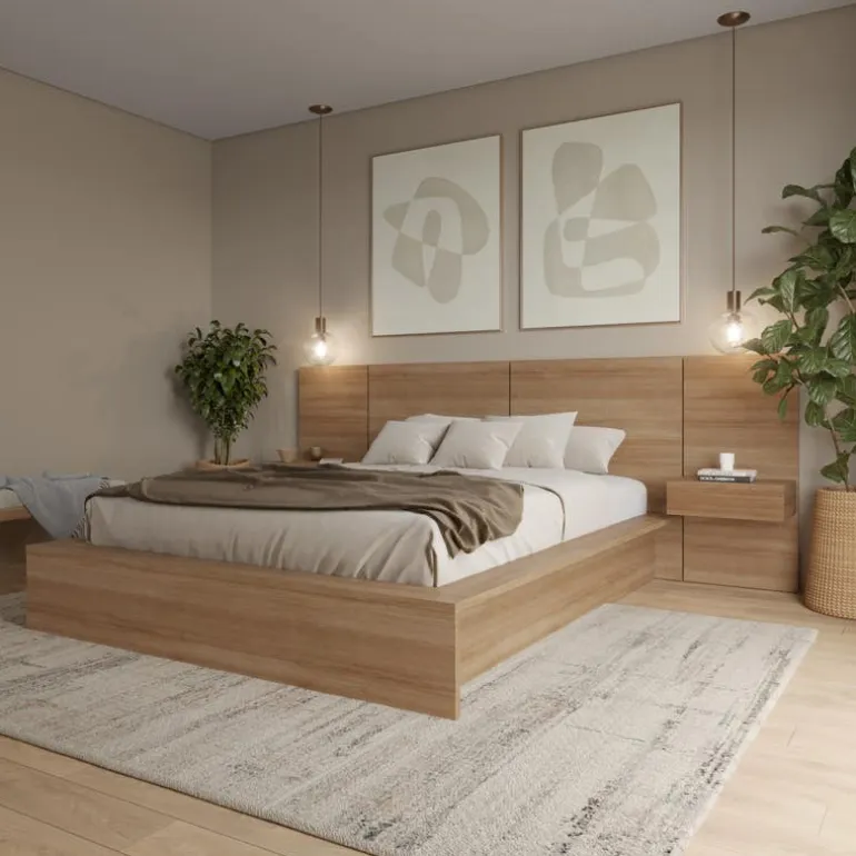 4-Piece King Bed Set (78") - Nexera