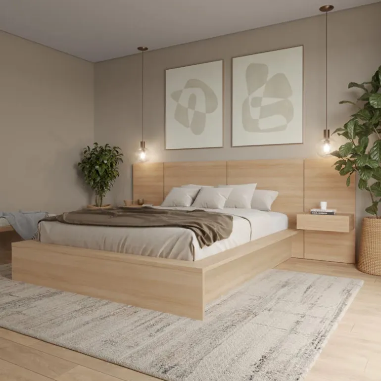 4-Piece King Bed Set (78") - Nexera