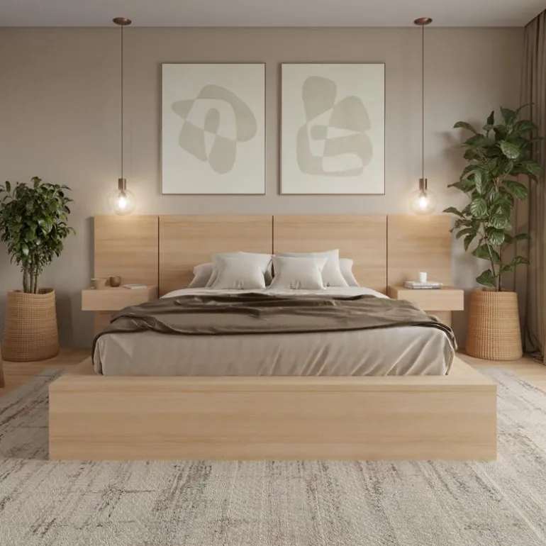 4-Piece King Bed Set (78") - Nexera