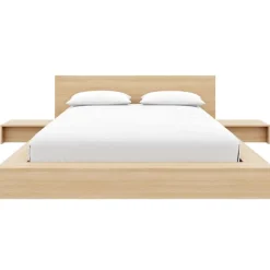 4-Piece King Low Platform Bedroom Set (78") - Nexera