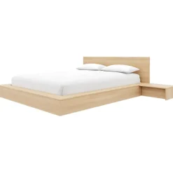 4-Piece King Low Platform Bedroom Set (78