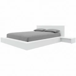 4-Piece King Low Platform Bedroom Set (78