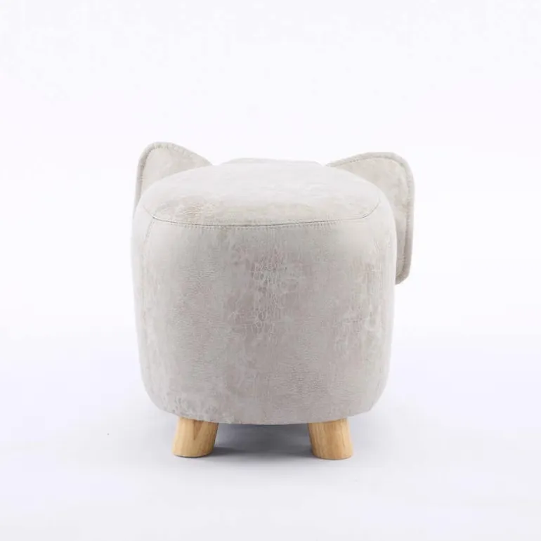 Piglet-Shaped Kids Pouf – 13.4" x 23.22" x 14.2"
