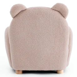 Pink Bear-Shaped Kids Armchair – 22.4