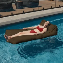 Pool Floating Bean Bag - Brown