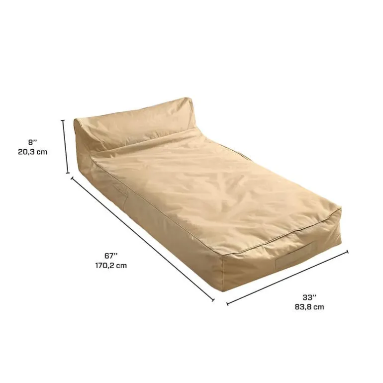 Pool Floating Bean Bag - Beige