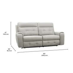 Power Modular Reclining Loveseat - 2 pcs