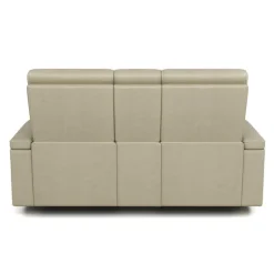 Power Modular Reclining Loveseat with Massage, Heat, and Console - 3 pcs