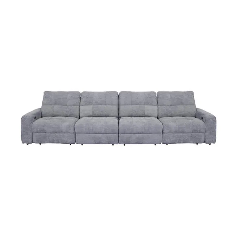Power Modular Reclining Sofa - 4 pcs