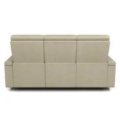 Power Modular Reclining Sofa with Massage, Heat, and Drop-Down Backrest - 3 pcs