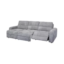 Power Modular Reclining Sofa with 1 Slider and Chaise - 3 pcs