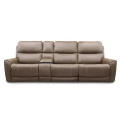 Power Modular Reclining Sofa with Console - 4 pcs