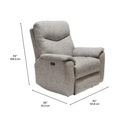Power Recliner - Taupe