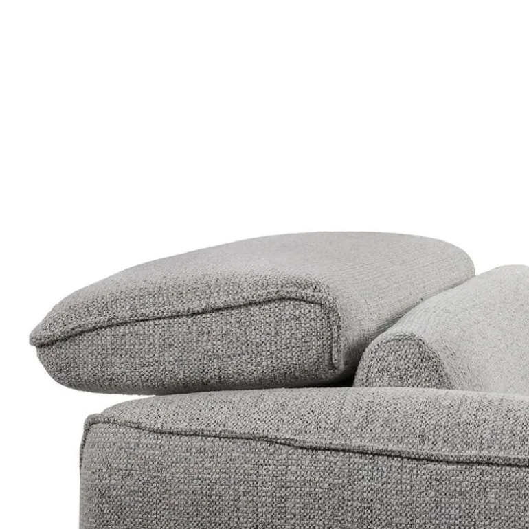 Power Recliner with Adjustable Headrest - Fabric