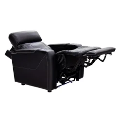 Power Recliner with Built-In Audio System - Black