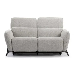 Power Reclining Loveseat with Adjustable Headrests - Fabric