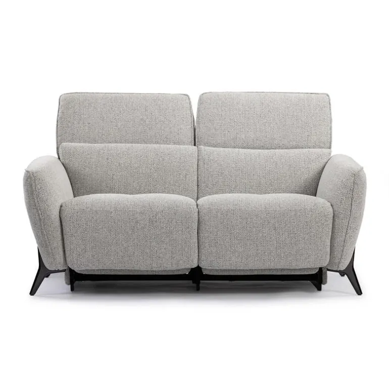 Power Reclining Loveseat with Adjustable Headrests - Fabric