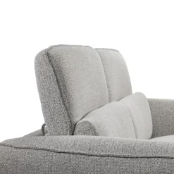 Power Reclining Loveseat with Adjustable Headrests - Fabric