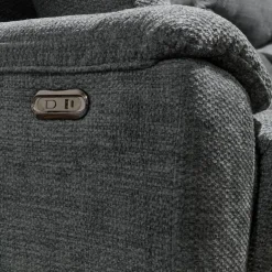 Power Reclining Loveseat - Grey