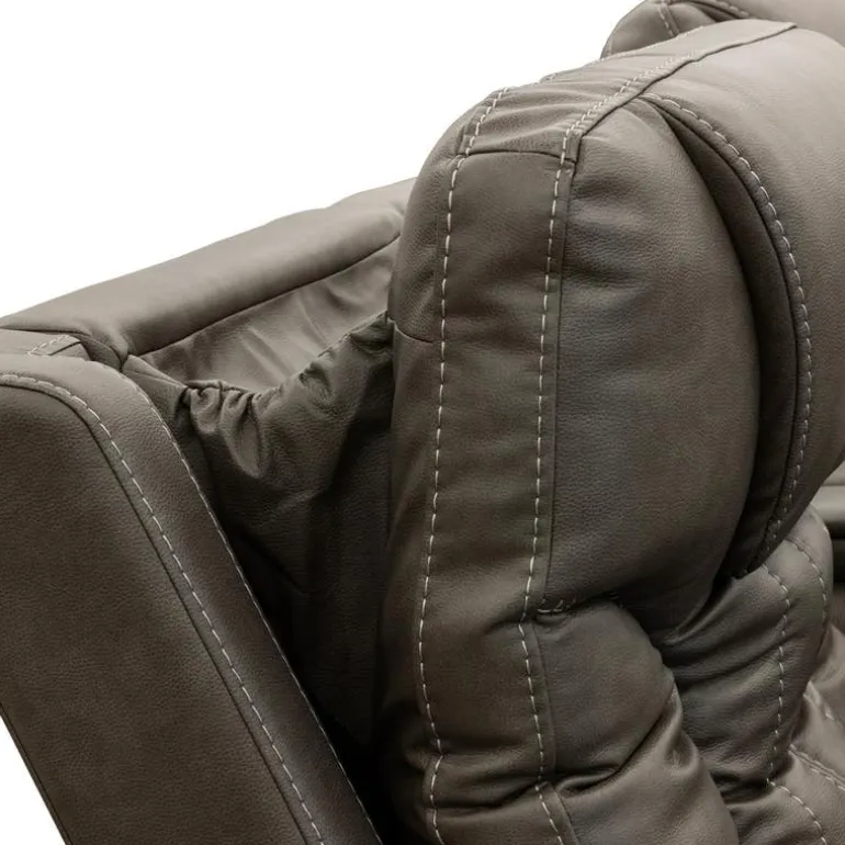 Power Reclining Loveseat with Adjustable Headrests
