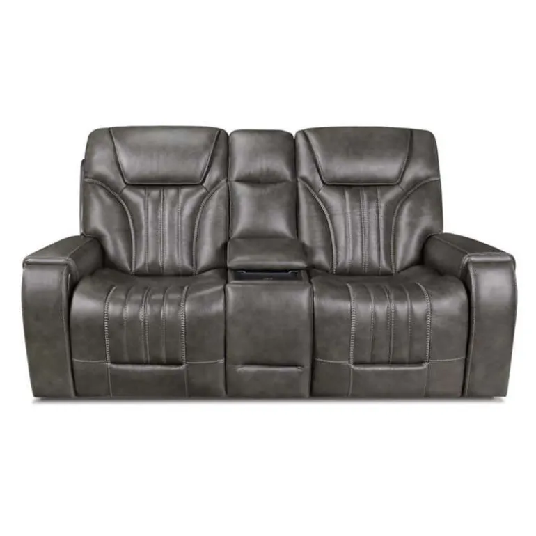 Power Reclining Loveseat with Adjustable Headrests