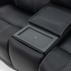 Power Reclining Loveseat with Adjustable Headrests