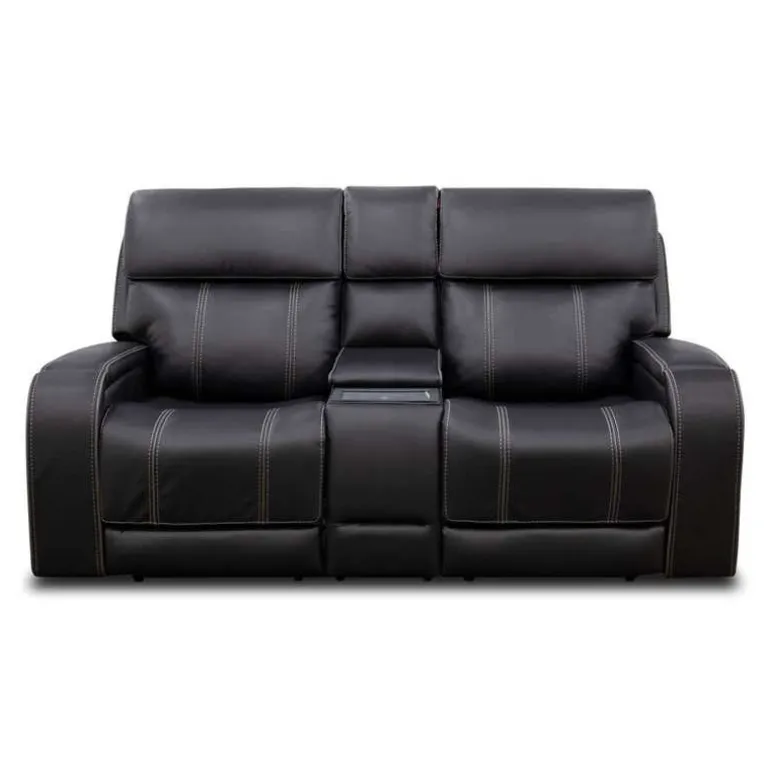 Power Reclining Loveseat with Adjustable Headrests