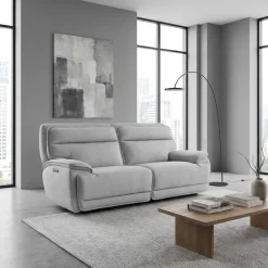 Power Reclining Modular Loveseat with Adjustable Headrests- 2 pcs