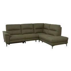 Power Reclining Sectional with Adjustable Headrest