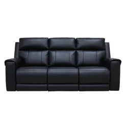 Power Reclining Sofa with Massage, Heat, and Fold-Down Backrest with Built-In Sound System