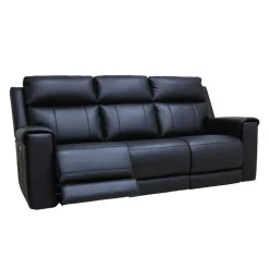 Power Reclining Sofa with Massage, Heat, and Fold-Down Backrest with Built-In Sound System