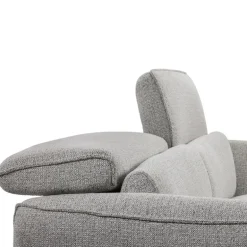 Power Reclining Sofa with Adjustable Headrests - Fabric