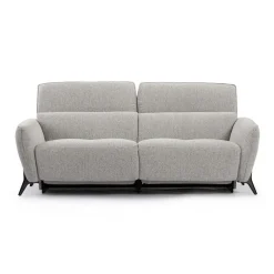 Power Reclining Sofa with Adjustable Headrests - Fabric