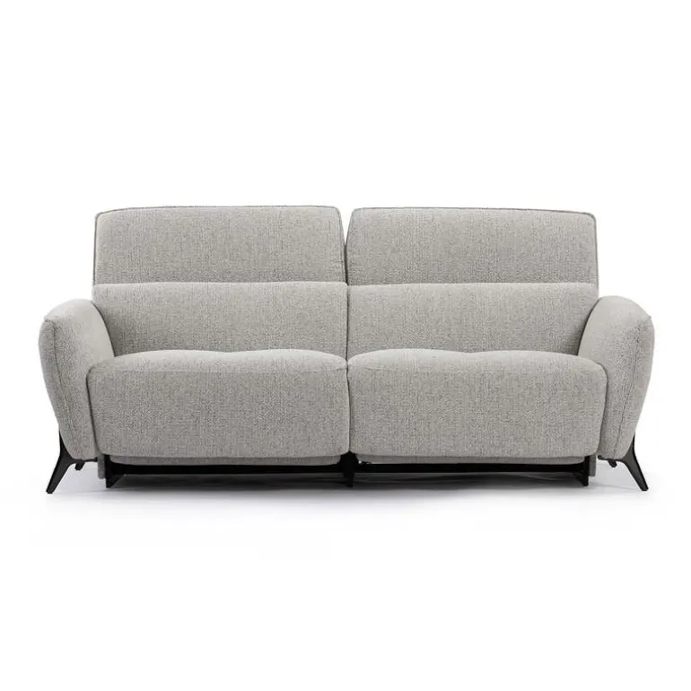 Power Reclining Sofa with Adjustable Headrests - Fabric