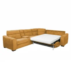 Power Reclining Topaz Sleeper Sectional with Console - 6 pcs