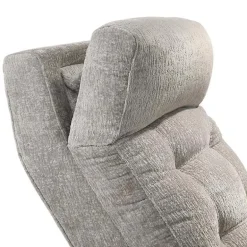 Power Rocker Swivel Recliner with Adjustable Headrest