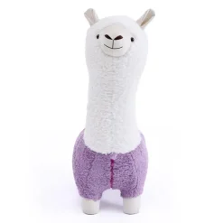 Purple Llama-Shaped Kids Pouf – 28.3
