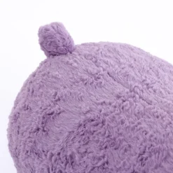 Purple Llama-Shaped Kids Pouf – 28.3
