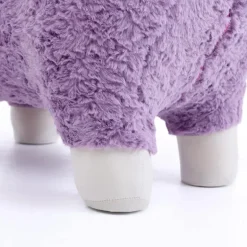 Purple Llama-Shaped Kids Pouf – 28.3