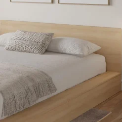 Queen Bed and Headboard (60") - Nexera